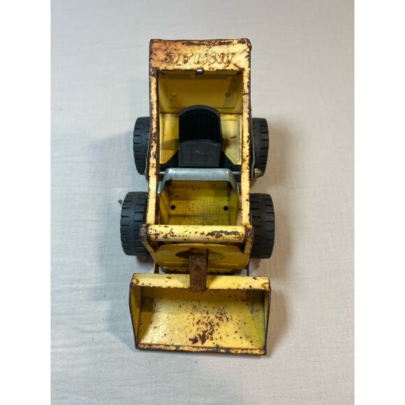 Vintage Tonks & Nylint Work Trucks Garbage,Steel Skid,Front-End Loader,Bulldozer - Picture 5 of 16